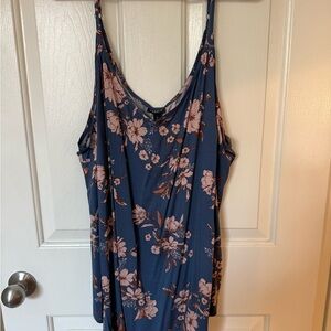 Torrid Floral Blue Women's tank top